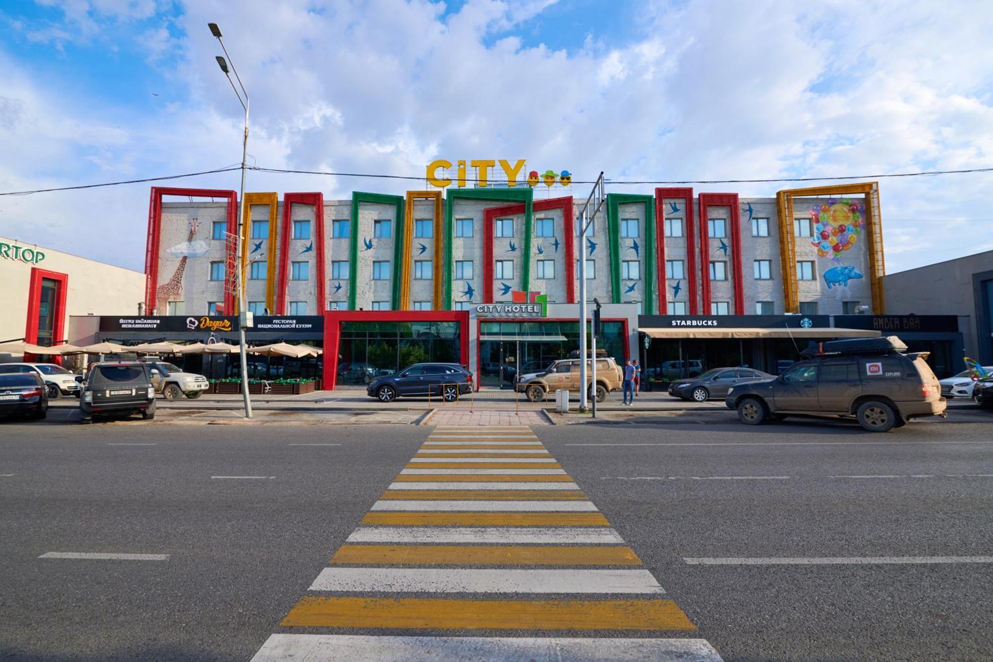 City Hotel Shymkent Exterior photo